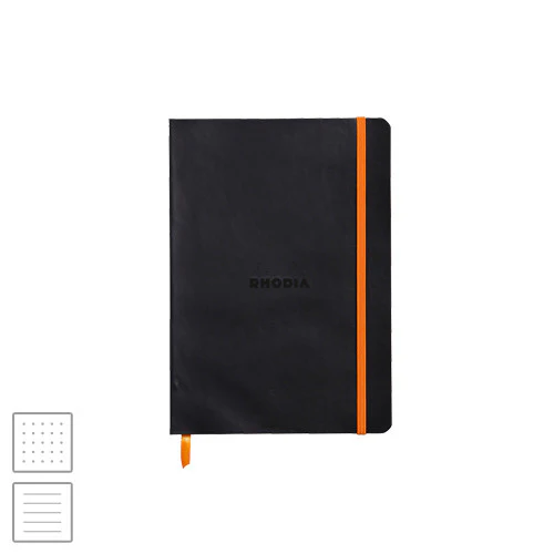 Rhodia Rhodiarama Softcover Notebook A5 (148 x 210) Black
