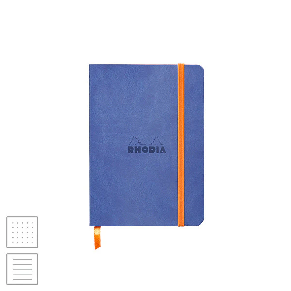 Rhodia Rhodiarama Softcover Notebook A6 (105 x 148) Sapphire Blue