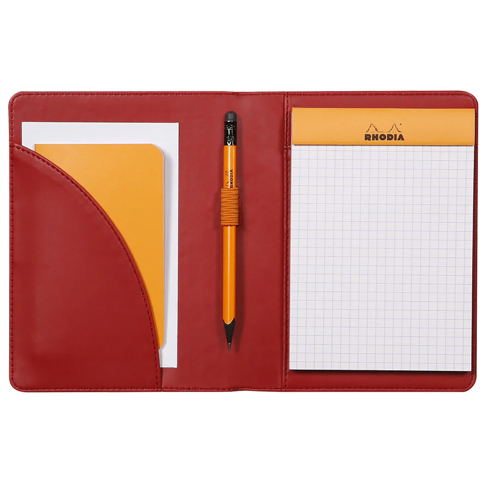 Rhodia Small Portfolio No. 13 A6 Poppy - Image 2