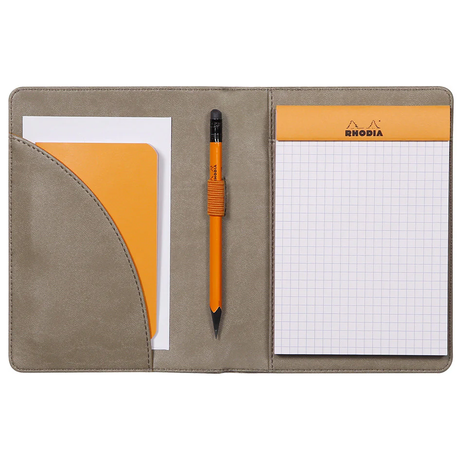 Rhodia Small Portfolio No. 13 A6 Taupe - Image 2