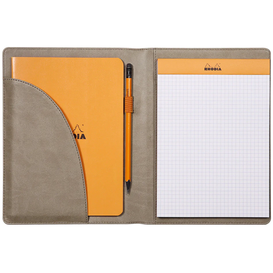 Rhodia Small Portfolio No.16 A5 Taupe - Image 2