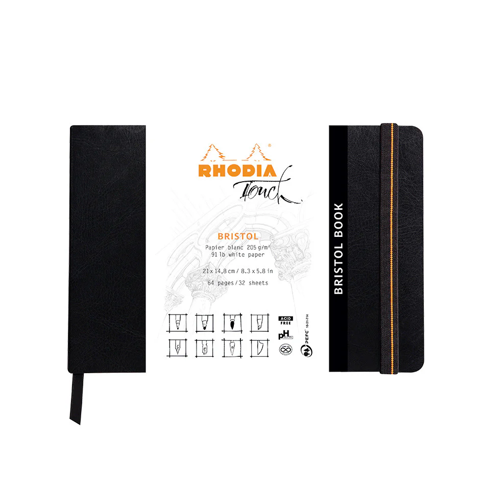 Rhodia Touch Bristol Book Softcover A5