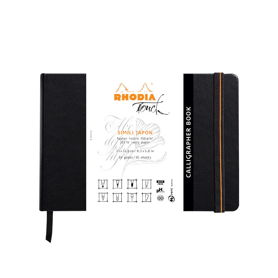 Rhodia Touch Calligrapher Book Hardcover A5