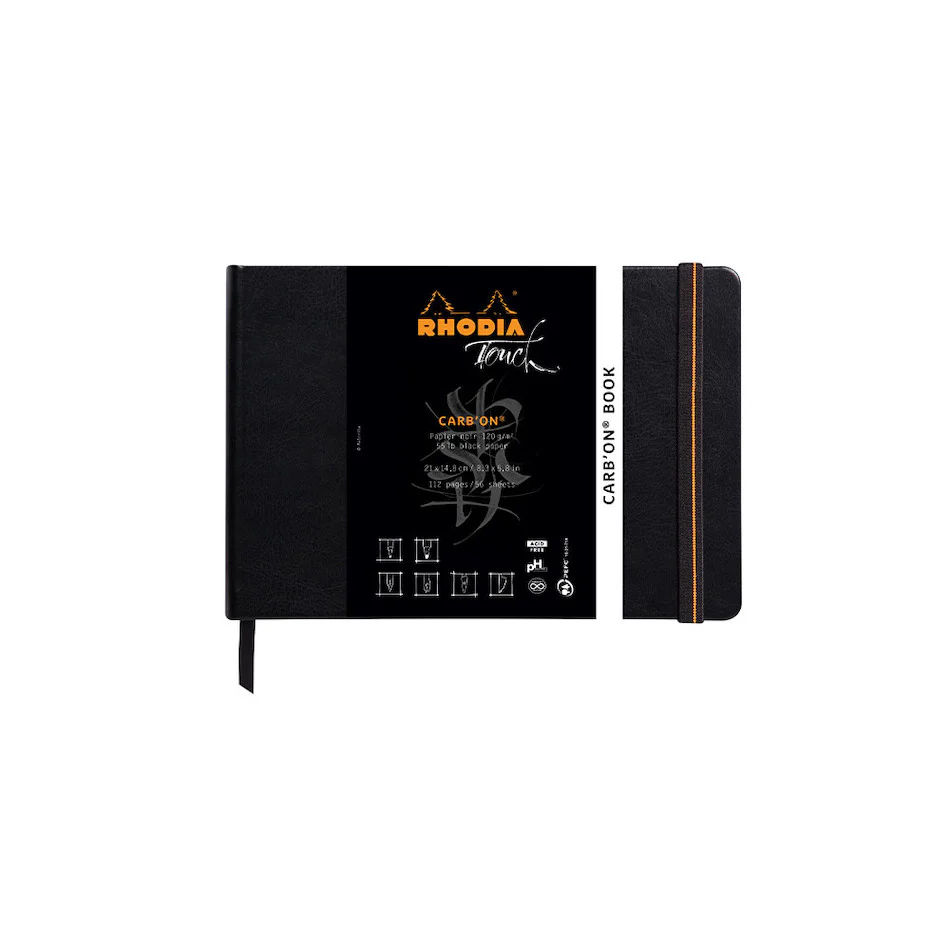 Rhodia Touch Carb'ON Book A5 Landscape
