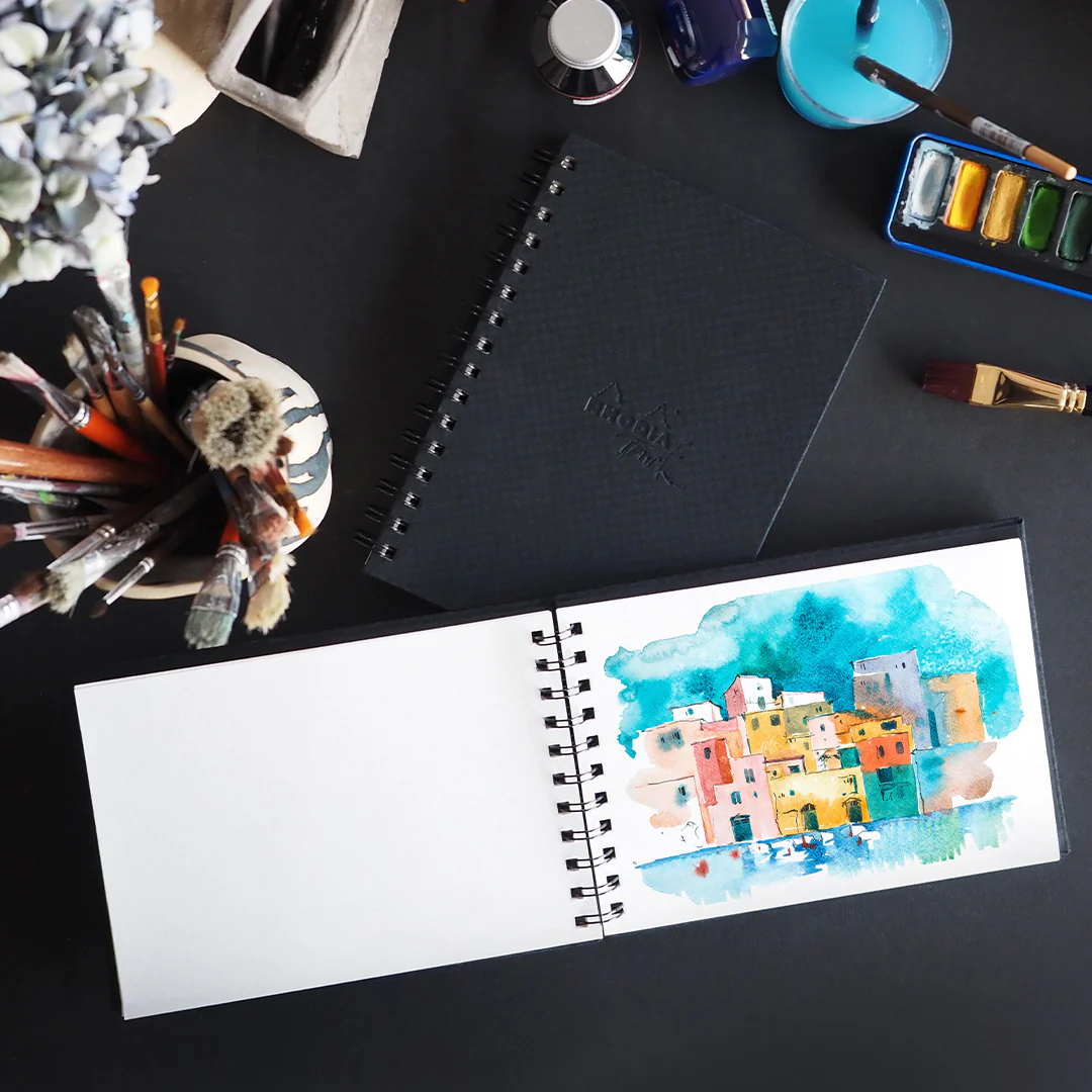 Rhodia Touch Watercolor Book Cold Pressed 15 x 15 cm - Image 2