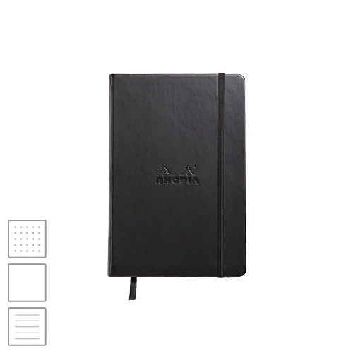 Rhodia 'Webbie' Webnotebook A5 (140 x 210) Black