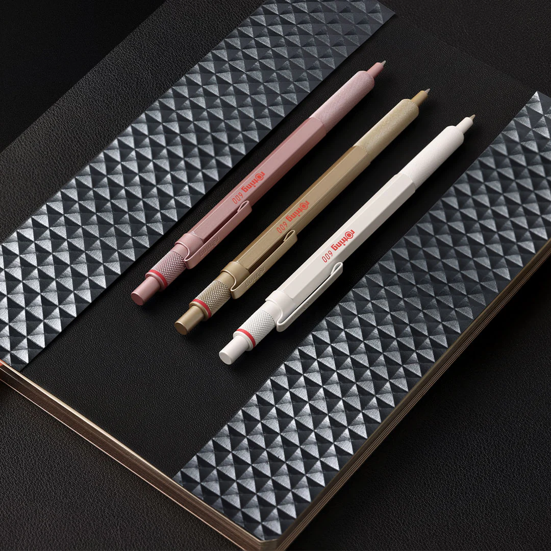 rotring 600 Ballpoint Pen Gold - Image 2
