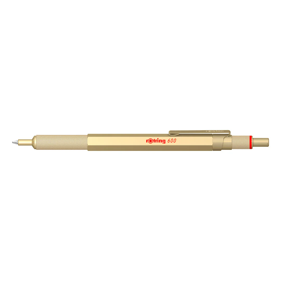rotring 600 Ballpoint Pen Gold - Image 5