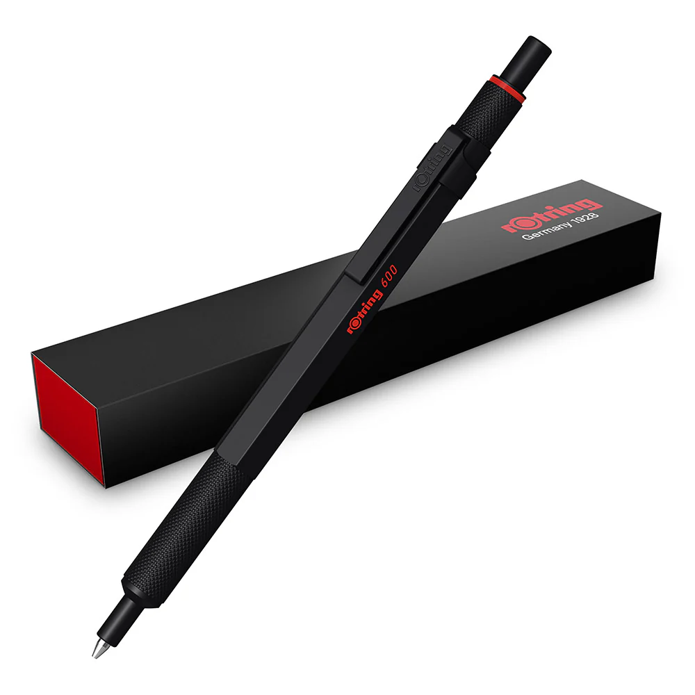 rotring 600 Gel Pen Black - Image 3
