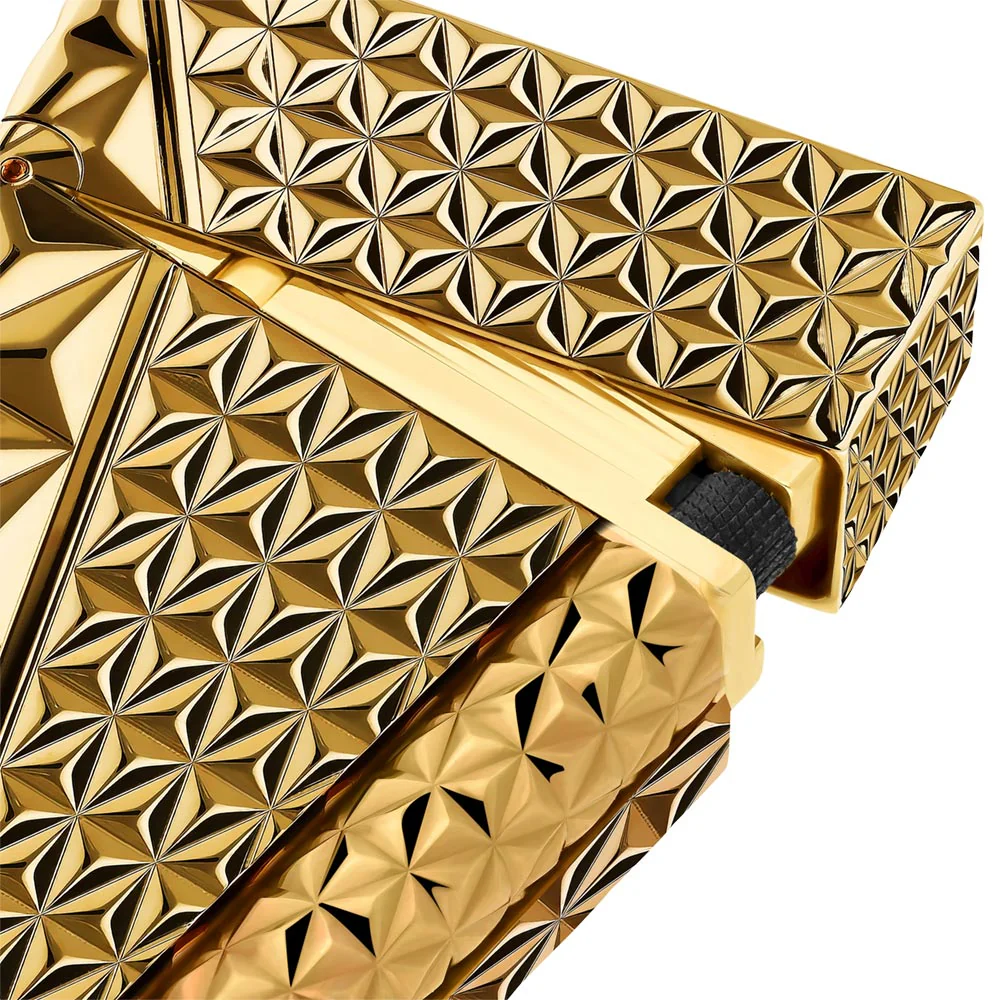 S.T. Dupont Lighter Line 2 Double Fire X Yellow Gold - Image 2