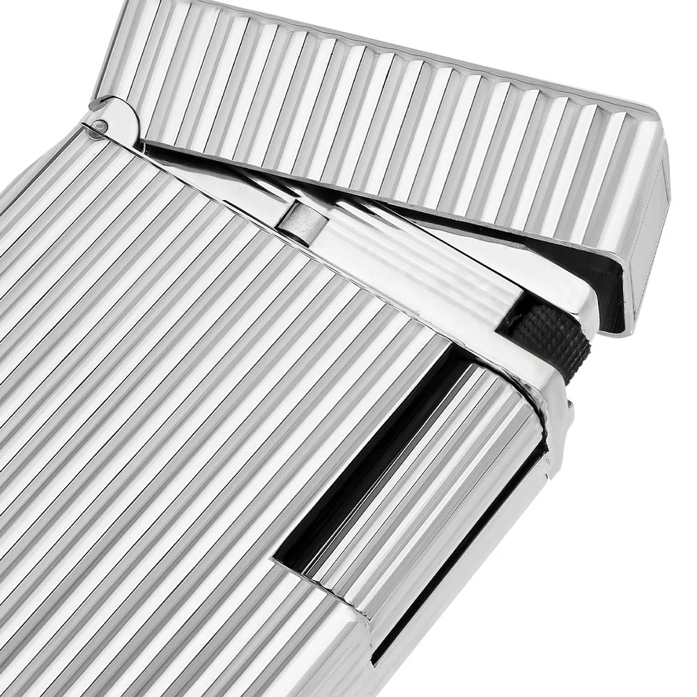 S.T.Dupont Line 1 Vertical Line Lighter Palladium - Image 2