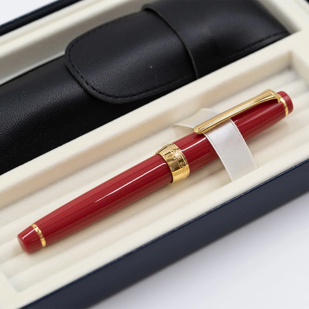 Sailor Professional Gear Slim Autumn Sky Fountain Pen and Pouch Gift Box - Image 3