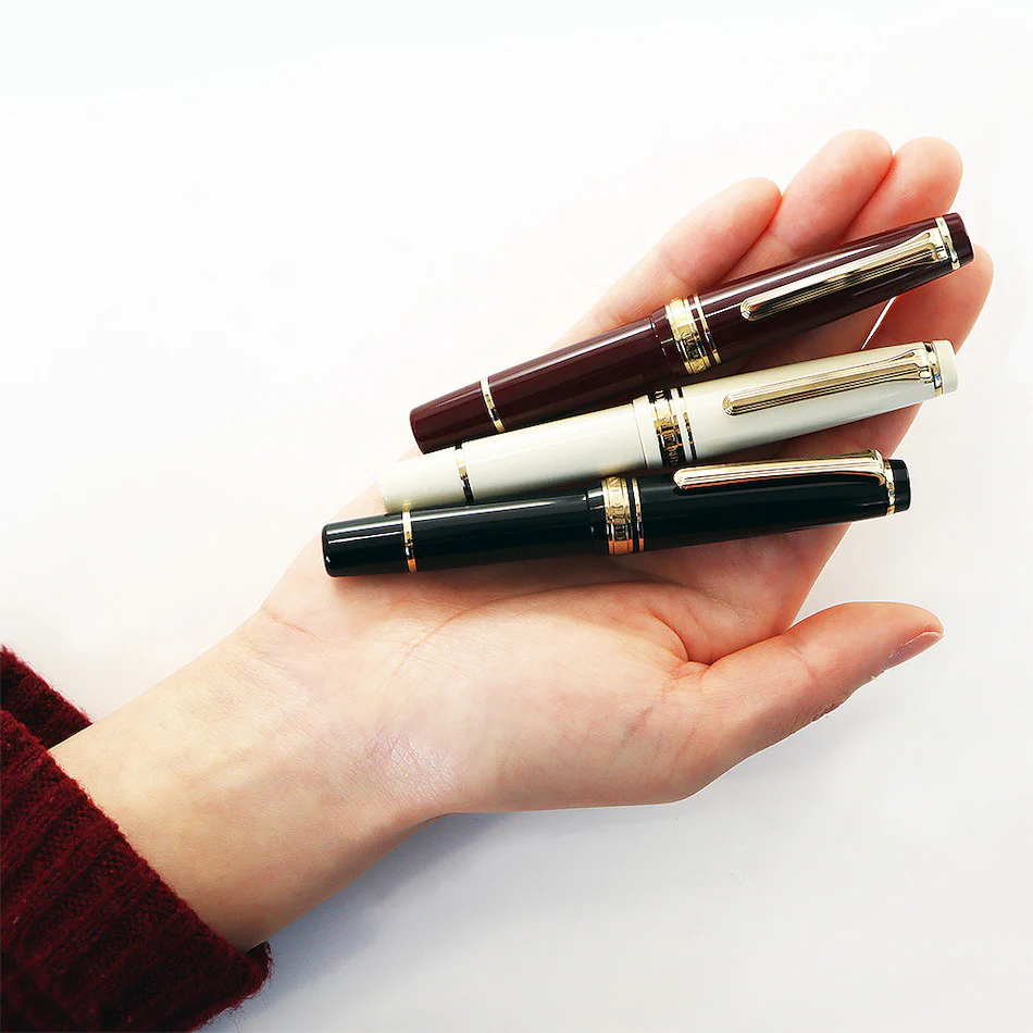 Sailor Professional Gear Slim (Sapporo) Mini Fountain Pen Ivory - Image 2