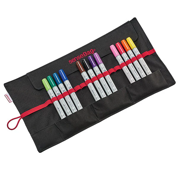 senseBag Roll for 18 Markers Black - Image 3