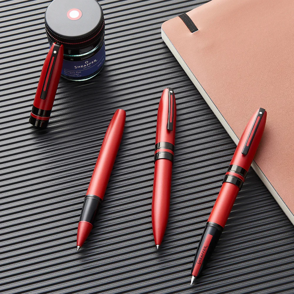 Sheaffer Icon Rollerball Pen Metallic Red - Image 3