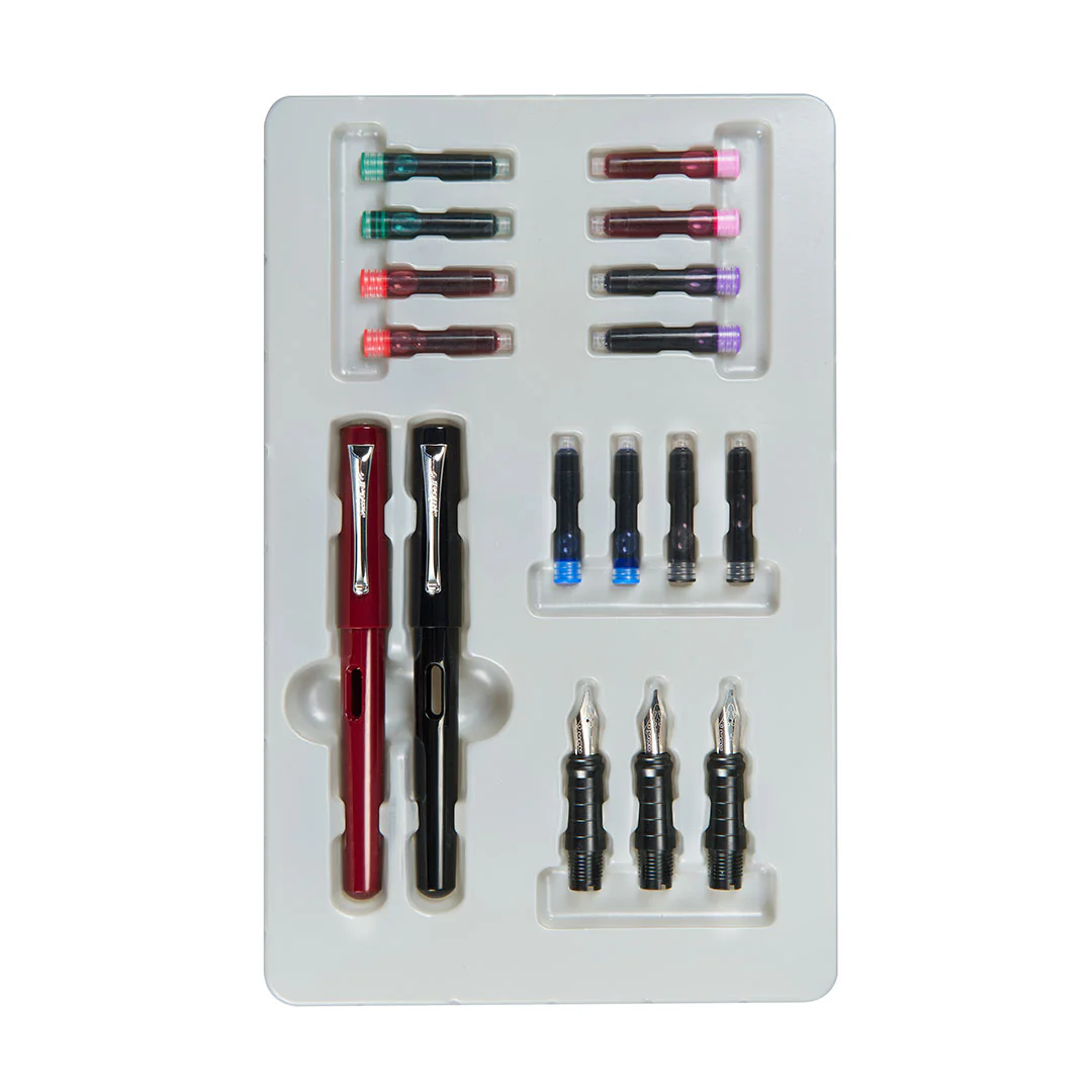 Speedball Calligraphy Fountain Pen Deluxe Set - Image 3