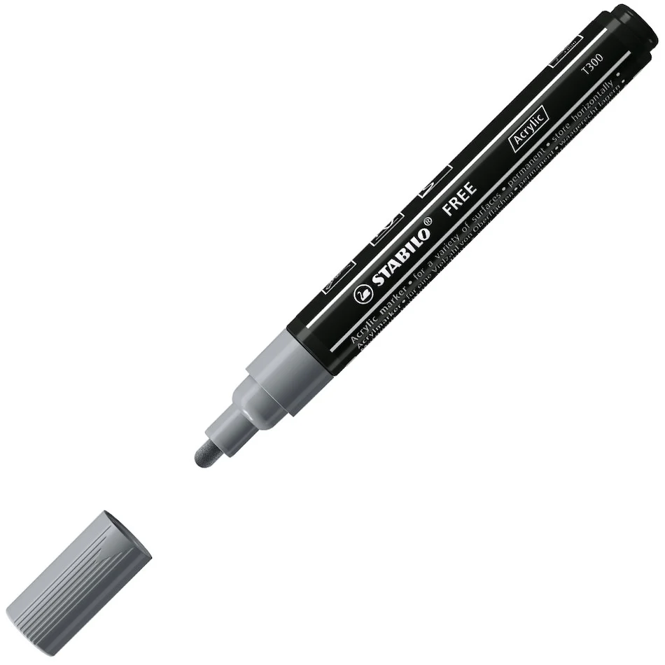 STABILO FREE T300 Acrylic Marker Pen Bullet Tip 2-3mm - Image 19