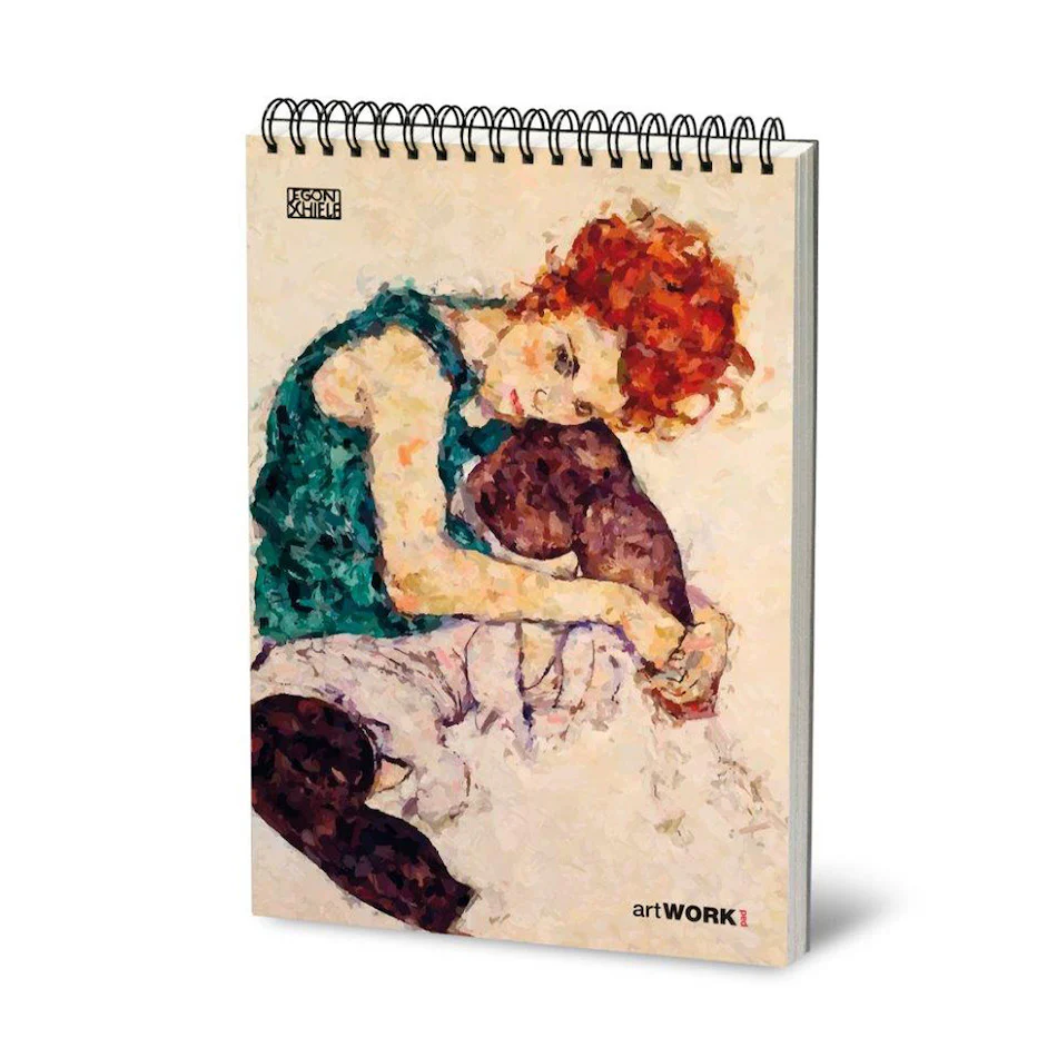 Stifflex artWORK Spiralbound Paint Pad Schiele 24 x 33