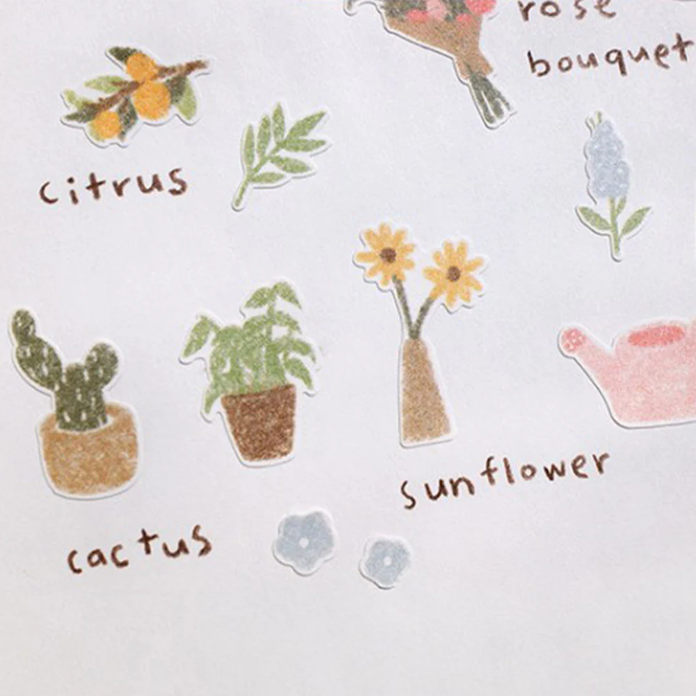 Suatelier Sticker Flower Cafe (1142) - Image 4