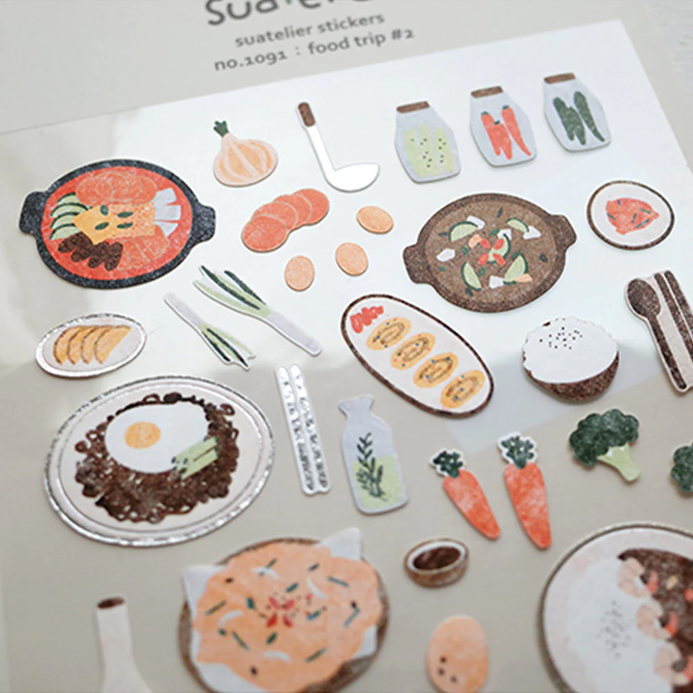 Suatelier Sticker Food Trip #2 (1091) - Image 3