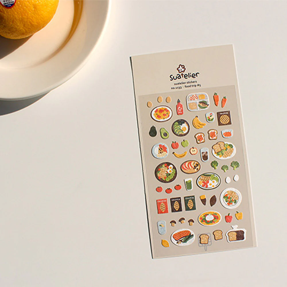Suatelier Sticker Food Trip #5 (1133) - Image 2