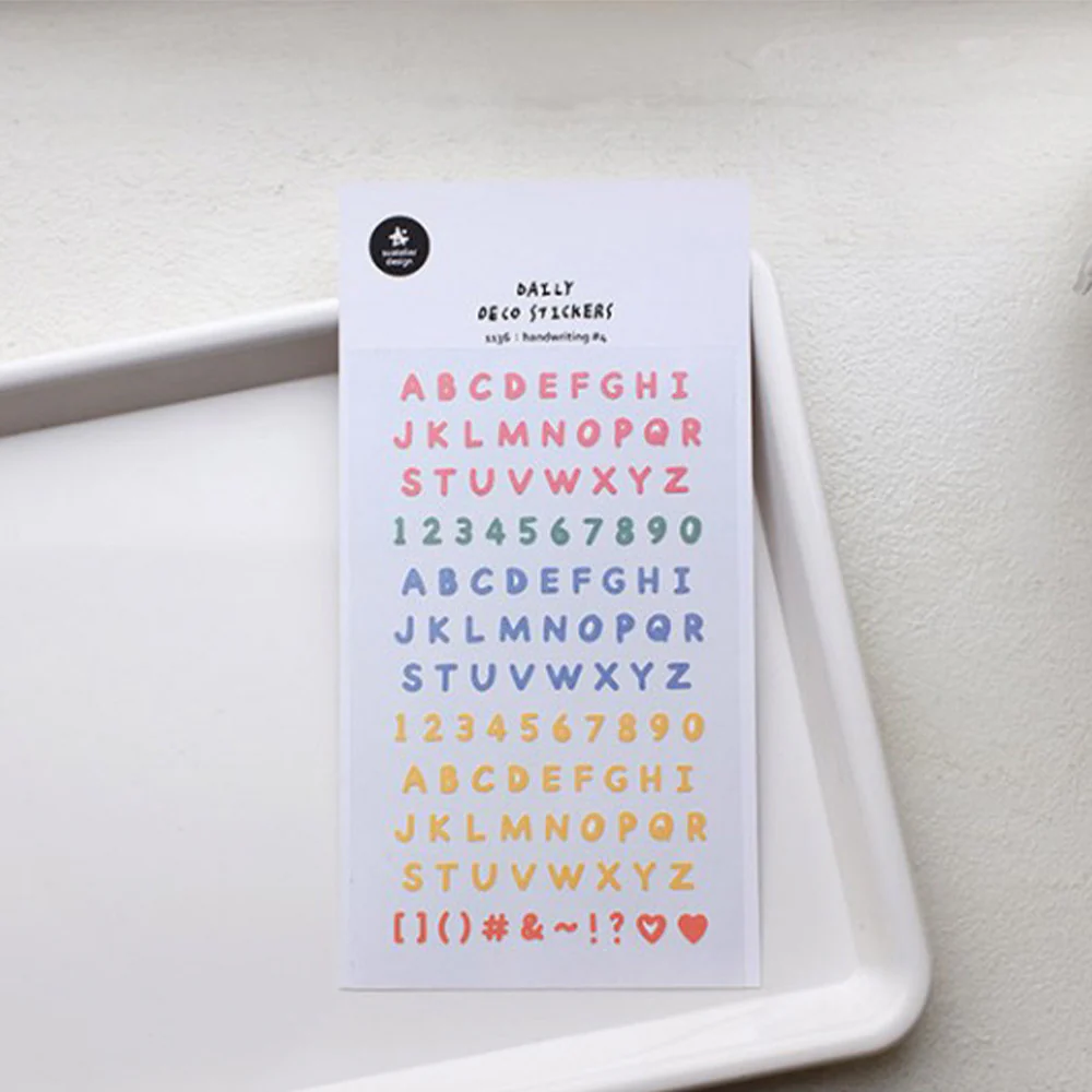 Suatelier Sticker Handwriting #4 (1136) - Image 2