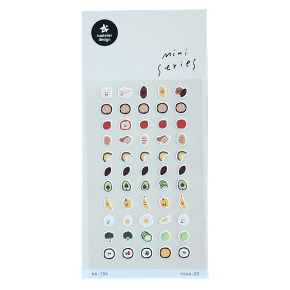 Suatelier Sticker Miniseries Food #3 (104)