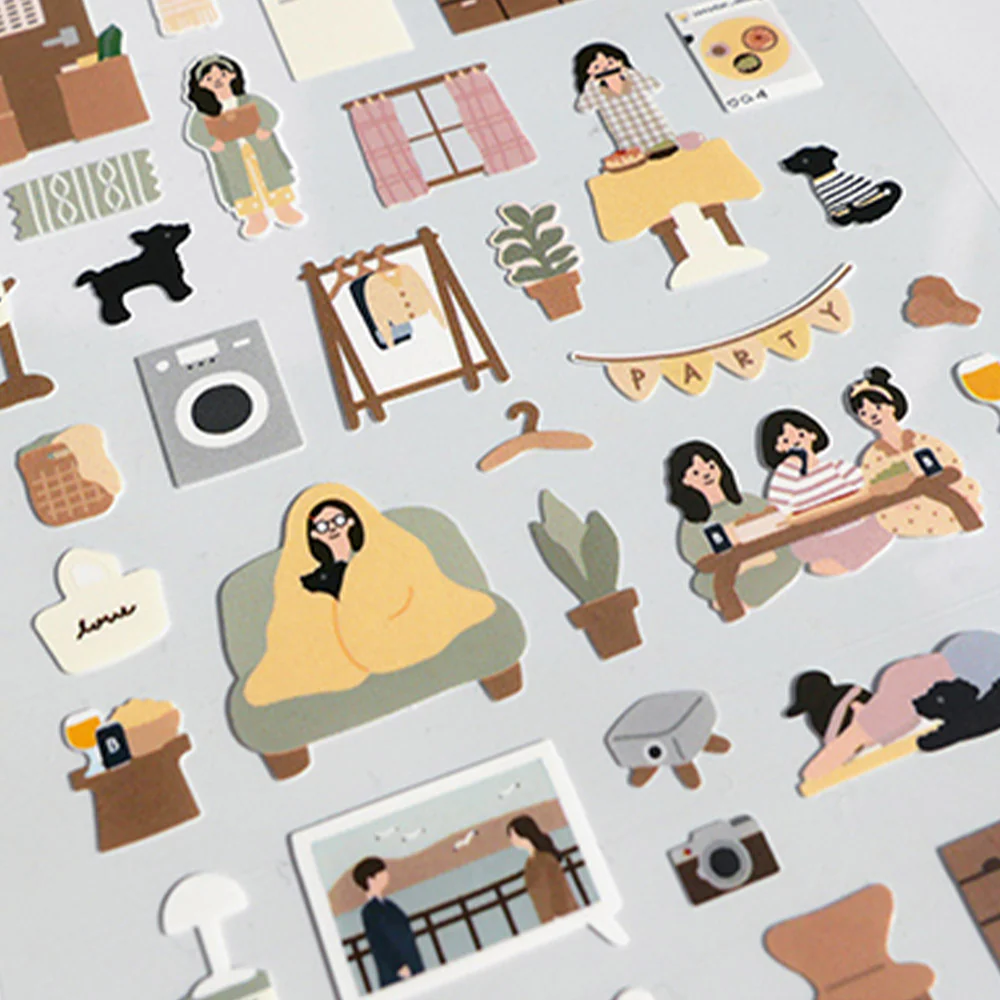 Suatelier Sticker Vlog_Home (1104) - Image 3
