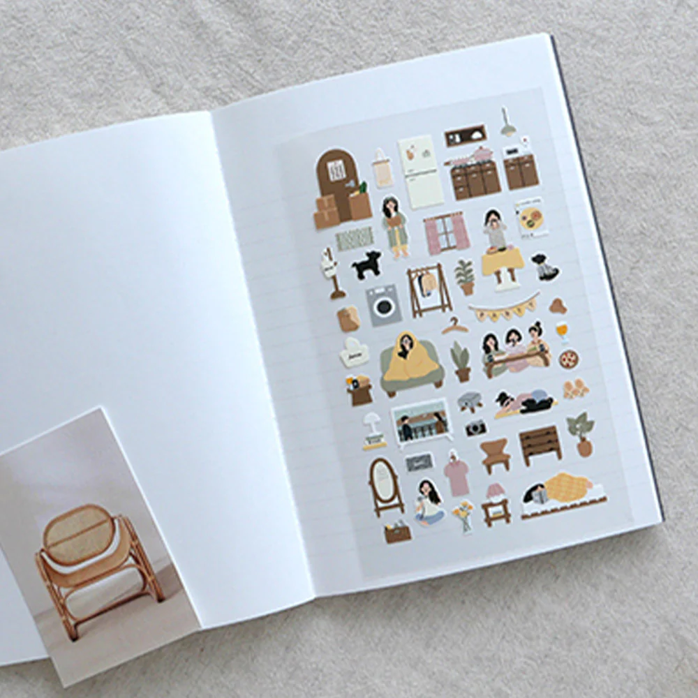 Suatelier Sticker Vlog_Home (1104) - Image 4