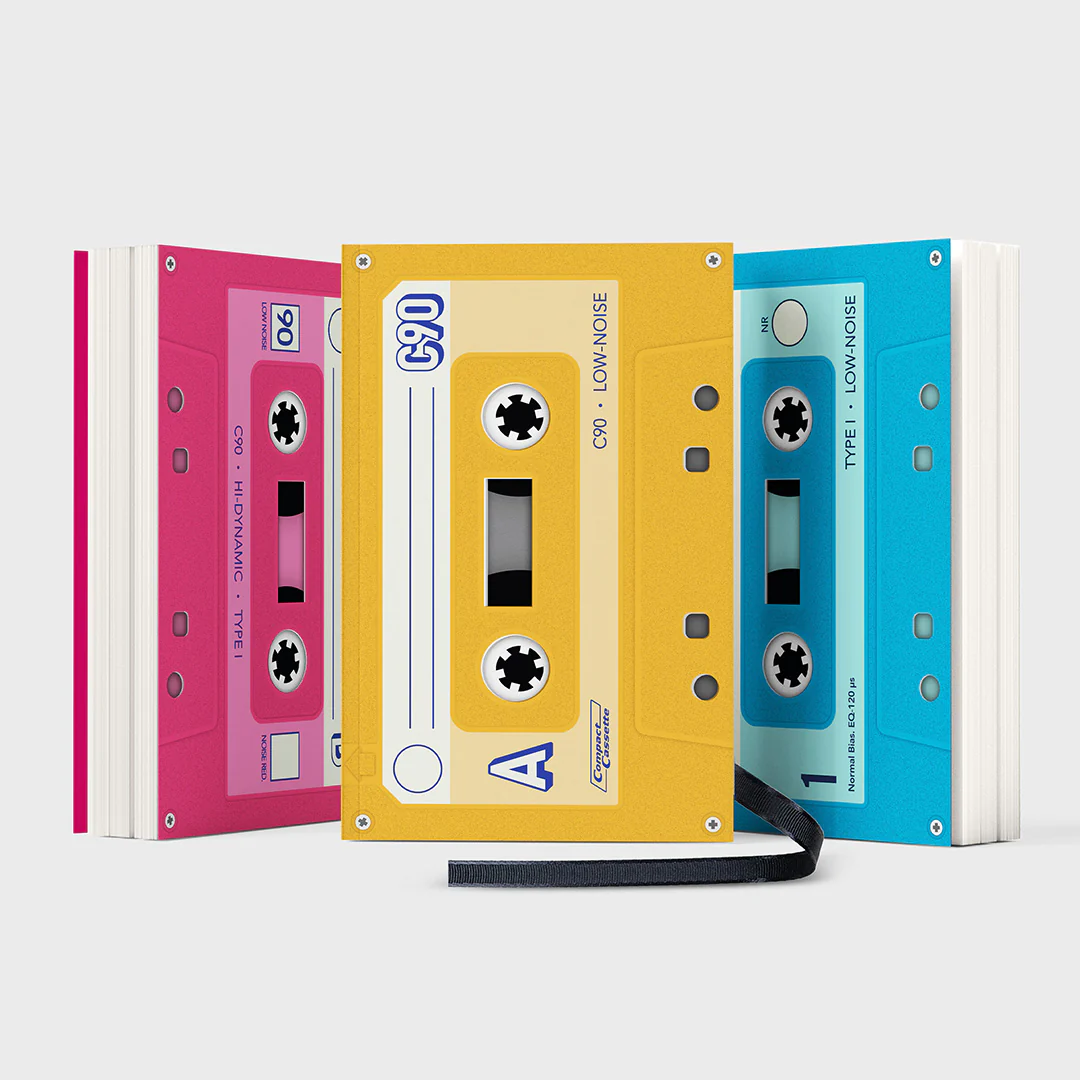 Suck UK Cassette Tape Notebooks Set of 3 - Image 2