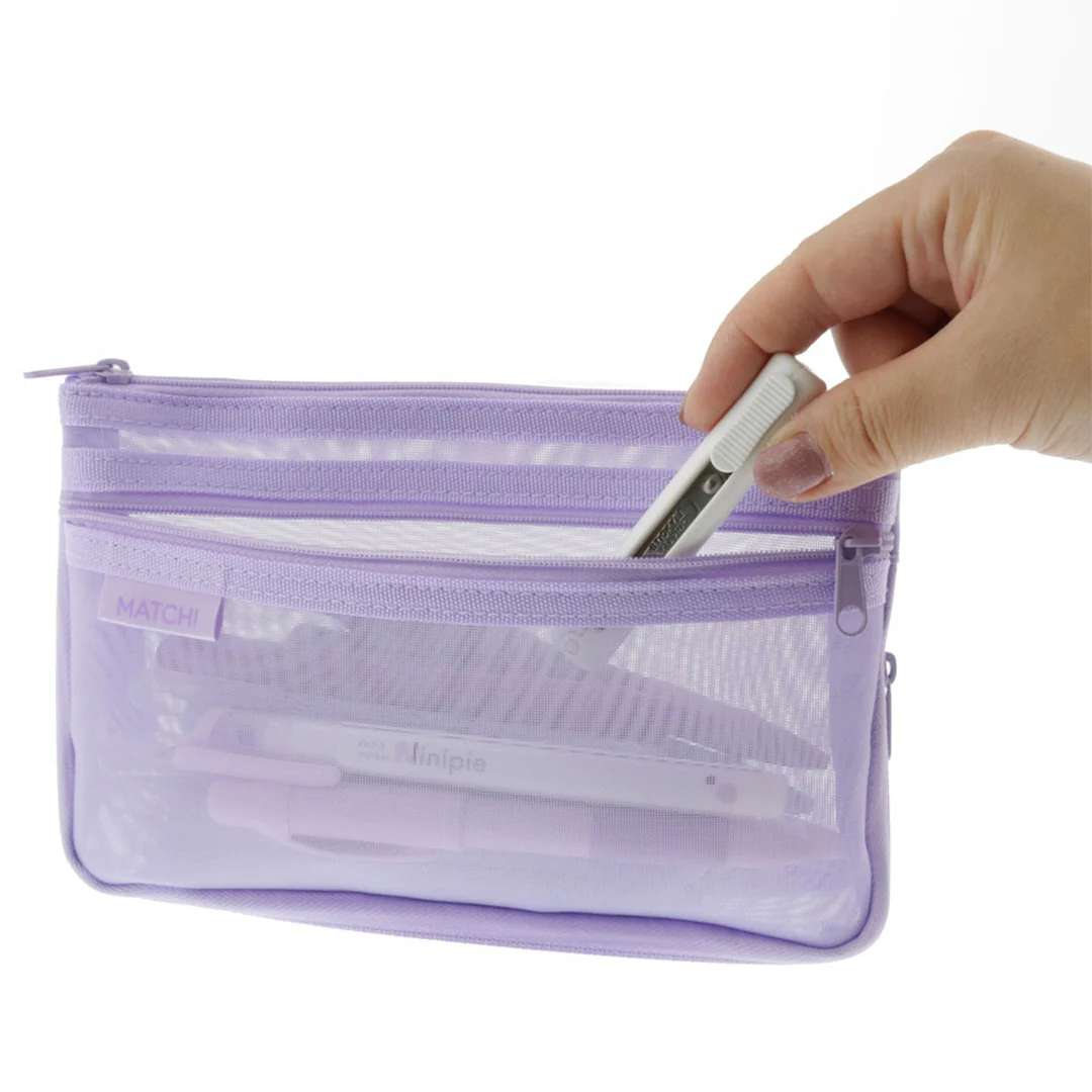 Sun-Star Match Mesh Pen Pouch - Image 3