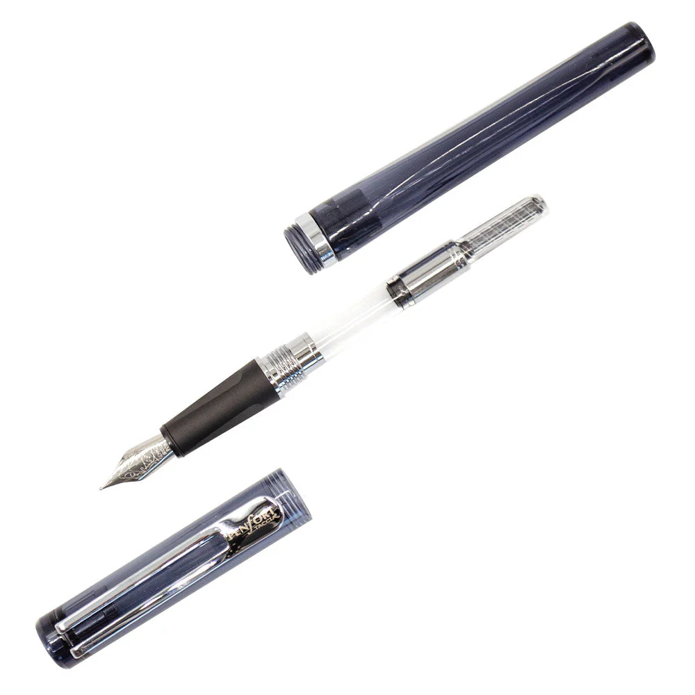 Taccia Facet Fountain Pen Clear Black - Image 4