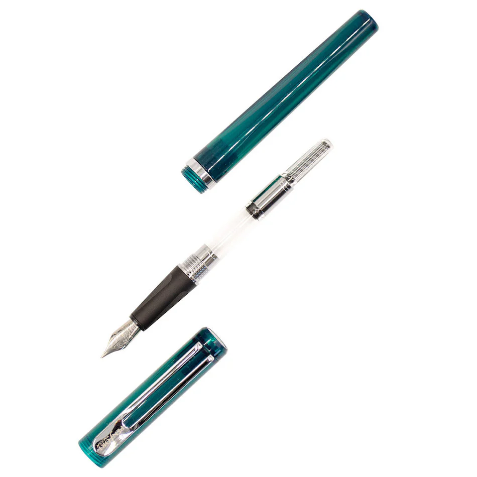 Taccia Facet Fountain Pen Clear Green - Image 3
