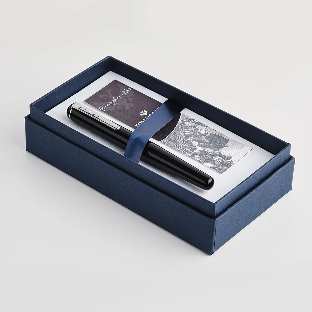 Tom Hessin Charles Collection Fountain Pen Birmingham Noir - Image 5