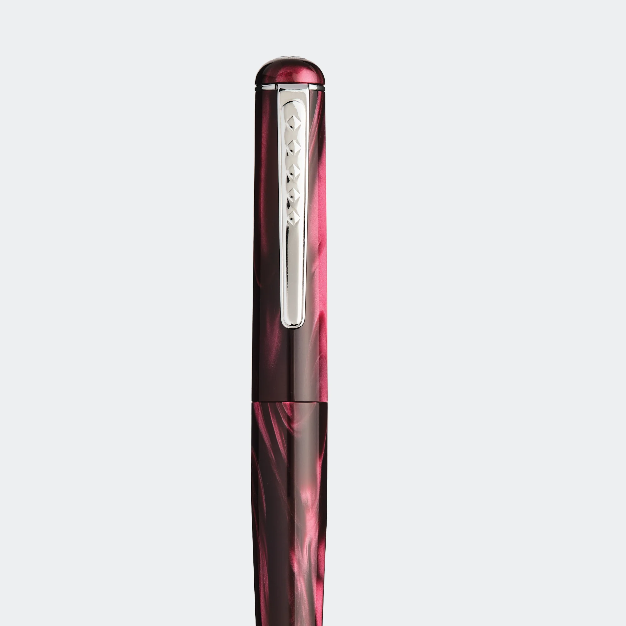 Tom Hessin Charles Collection Fountain Pen Castle Claret - Image 6