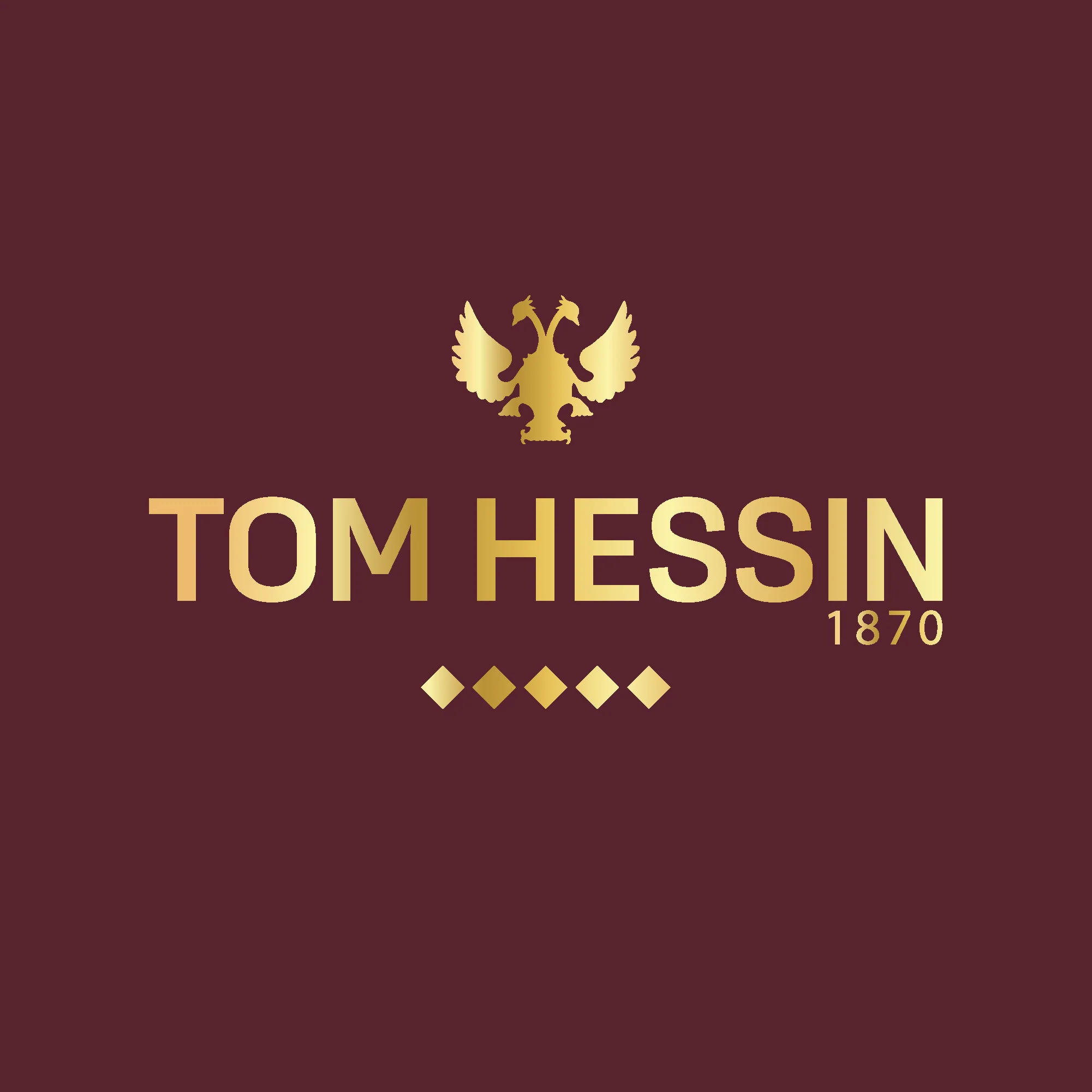 Tom Hessin Charles Collection Fountain Pen Castle Claret - Image 9