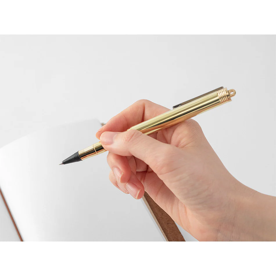 TRAVELER'S COMPANY BRASS Rollerball Pen - Image 3