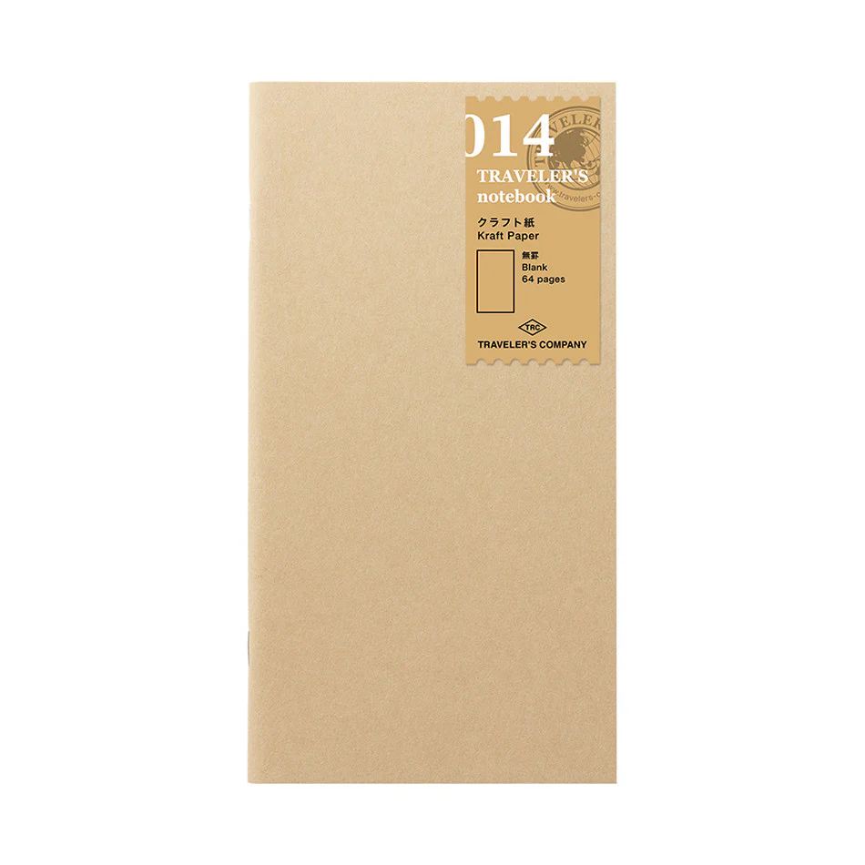 TRAVELER'S COMPANY Notebook Refill Kraft Paper
