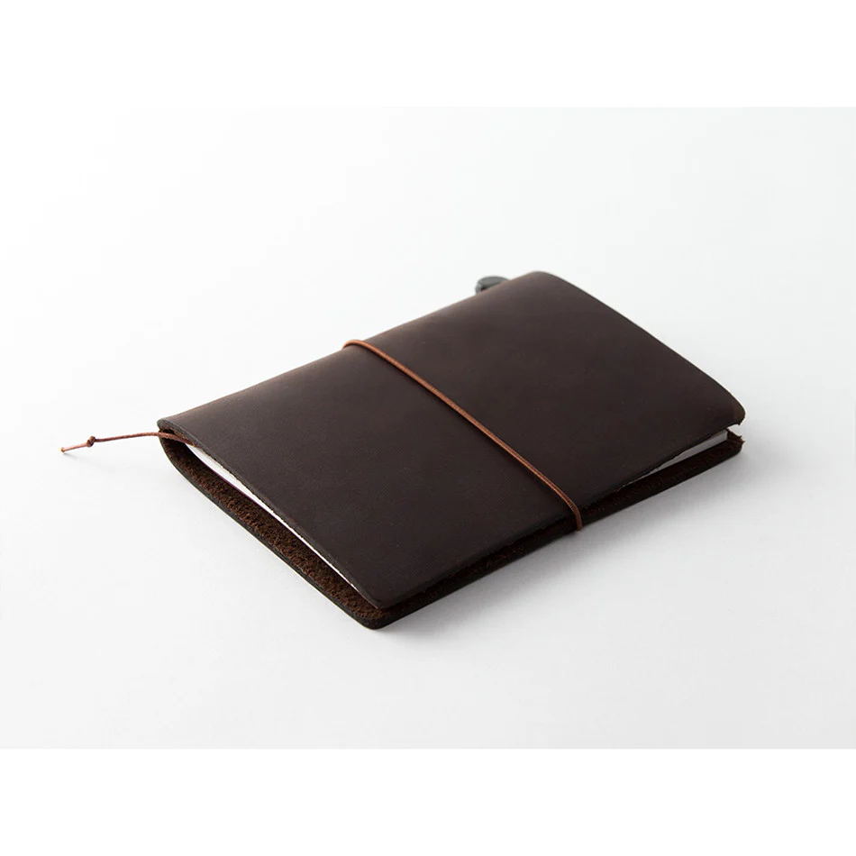 TRAVELER'S COMPANY Traveler's Notebook Leather Passport Size Brown - Image 2