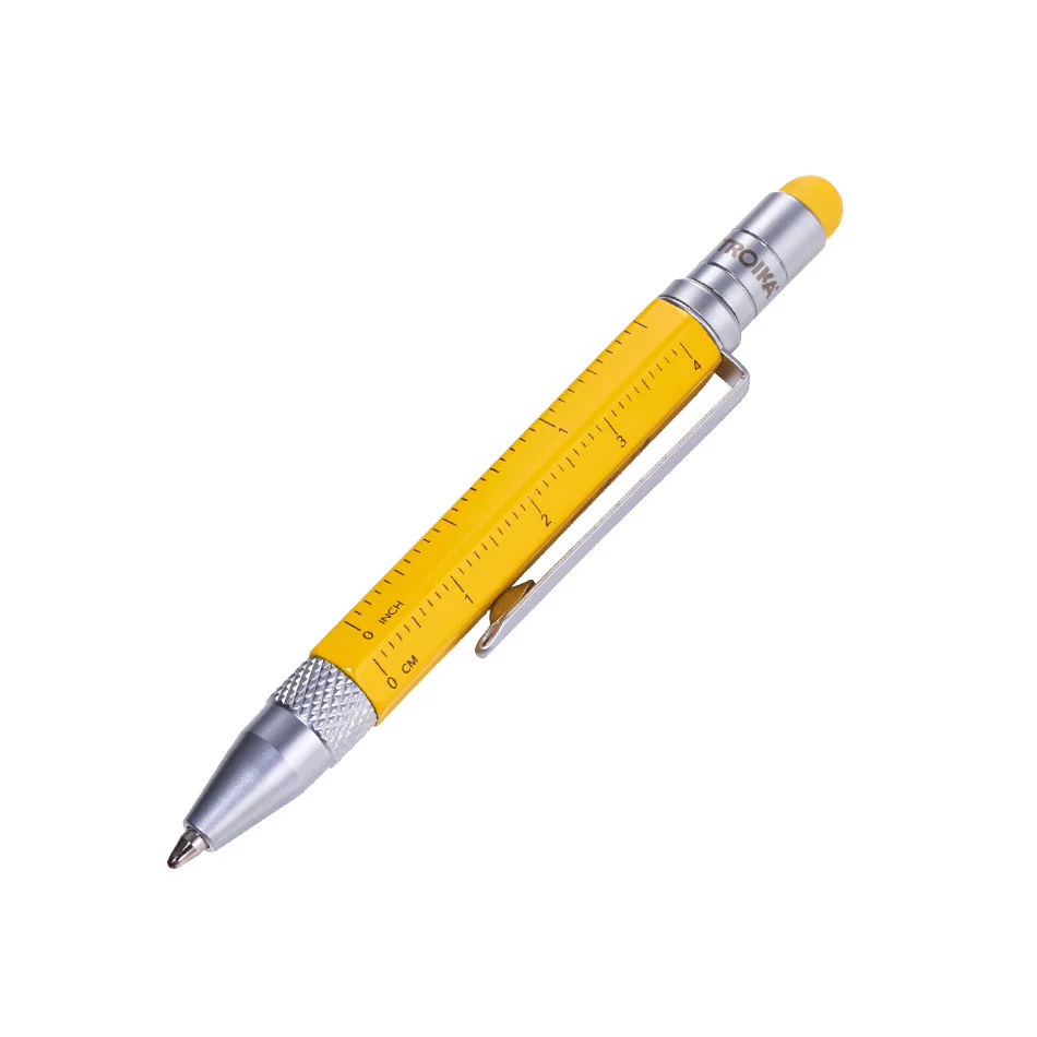 Troika Liliput Mini Construction Pen Yellow