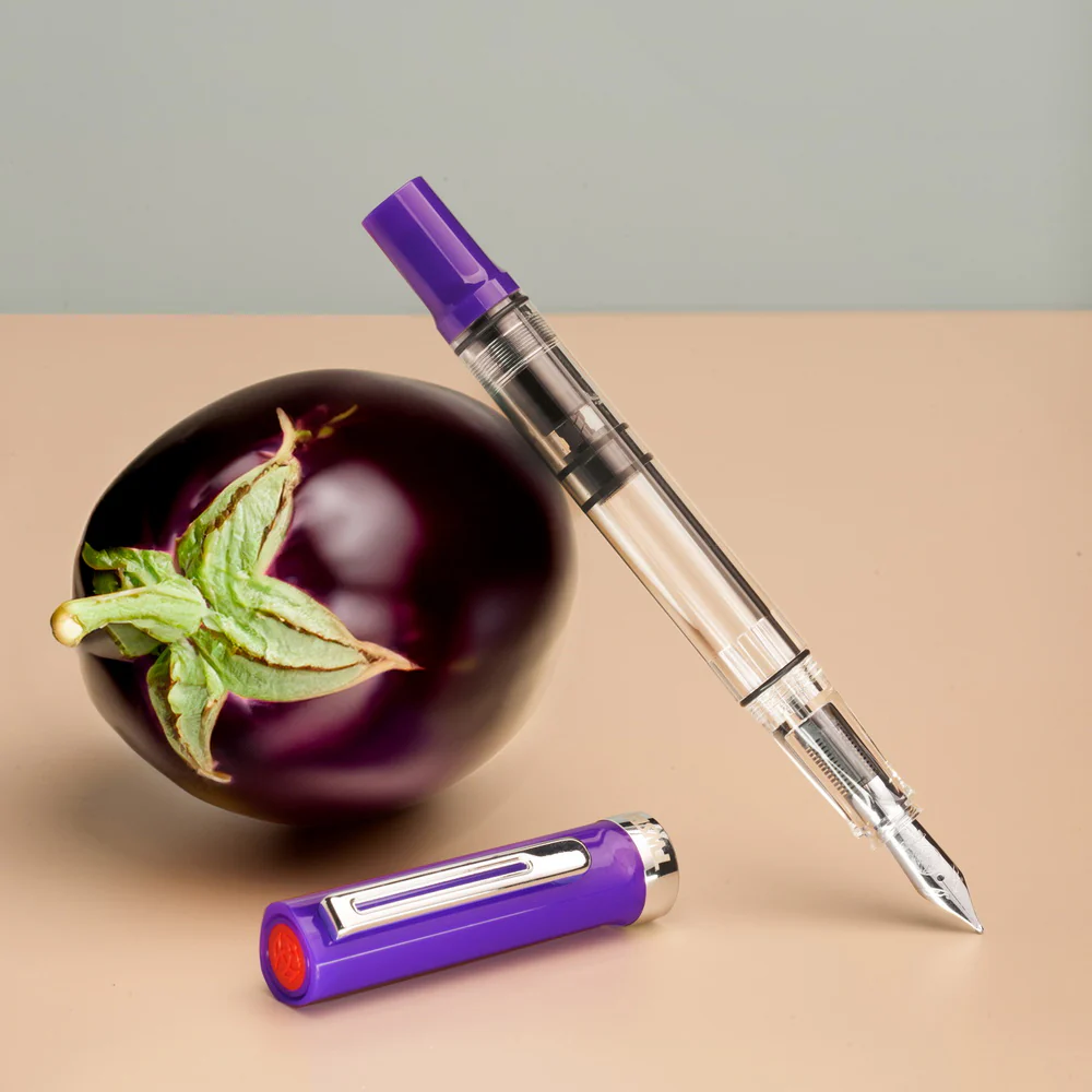 TWSBI Eco-T Fountain Pen Eggplant - Image 2