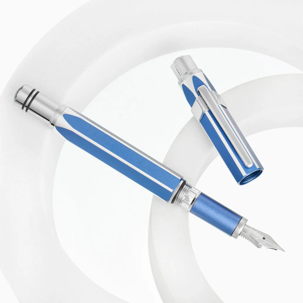 TWSBI Precision Fountain Pen Gemini Blue - Image 4