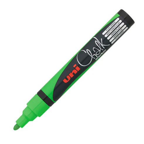 Uni Chalk Marker Pen PWE-5M Medium Bullet Tip - Image 4