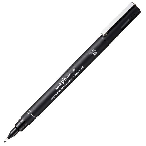 Uni PIN Drawing Pen Black - Image 12