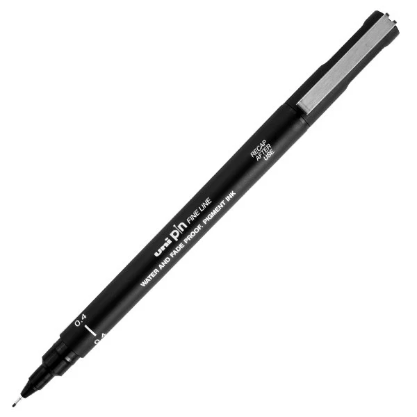 Uni PIN Drawing Pen Black - Image 5