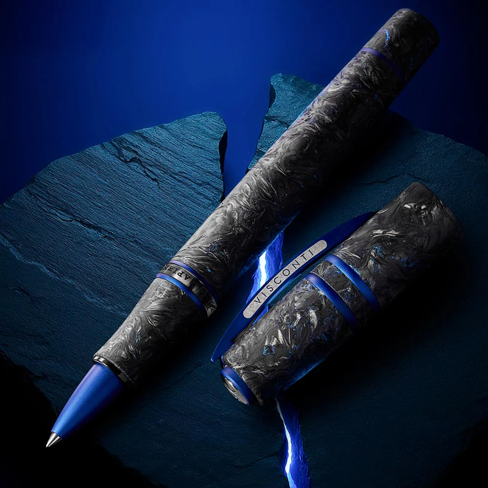 Visconti Homo Sapiens Carbon Abyssus Limited Edition Rollerball Pen - Image 2