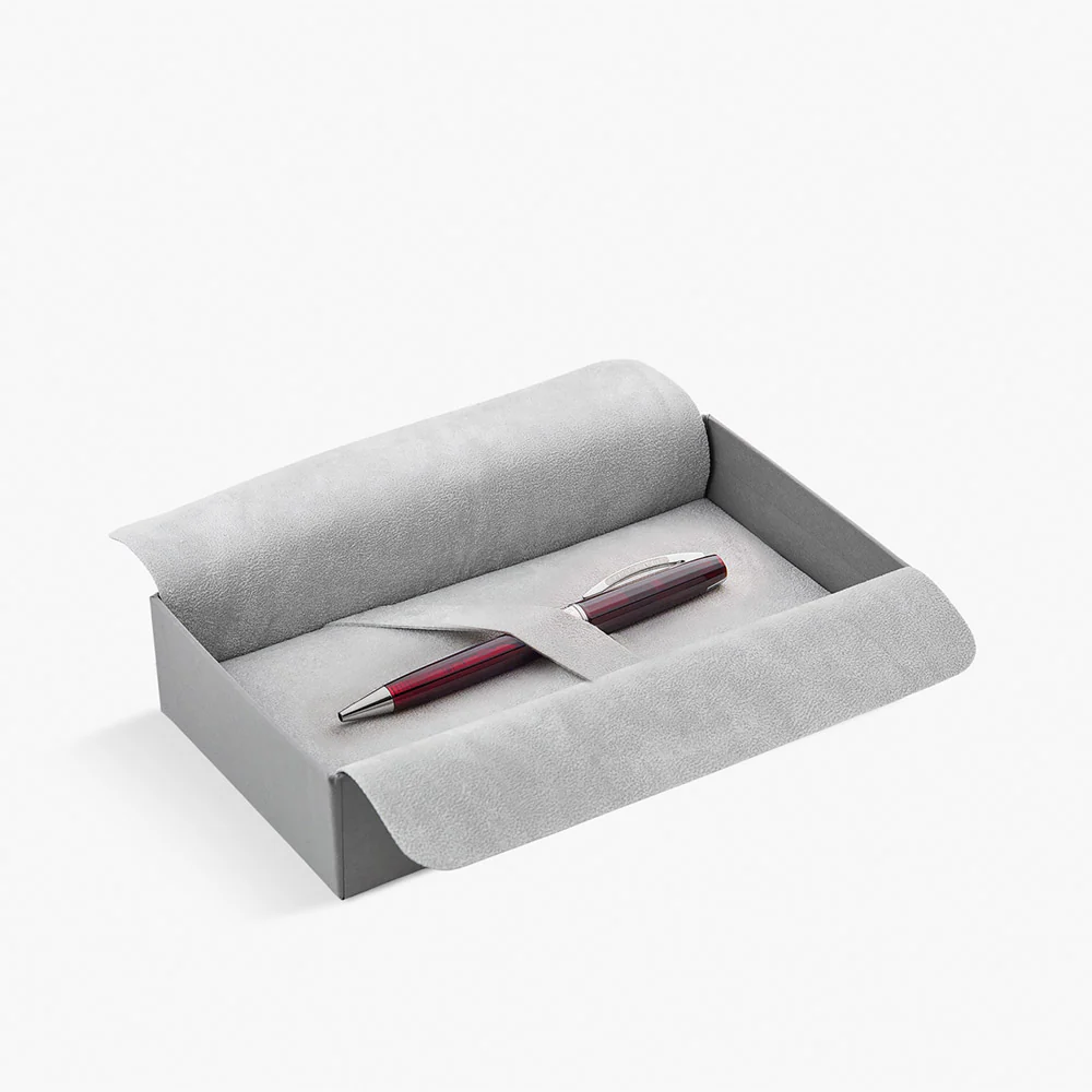 Visconti Michelangelo Ballpoint Pen Translucent Red - Image 4