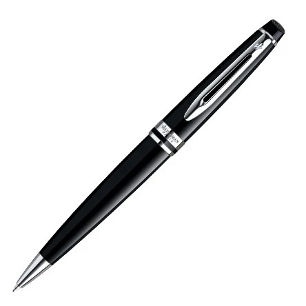 Waterman Expert Ballpoint Pen Black with Chrome Trim