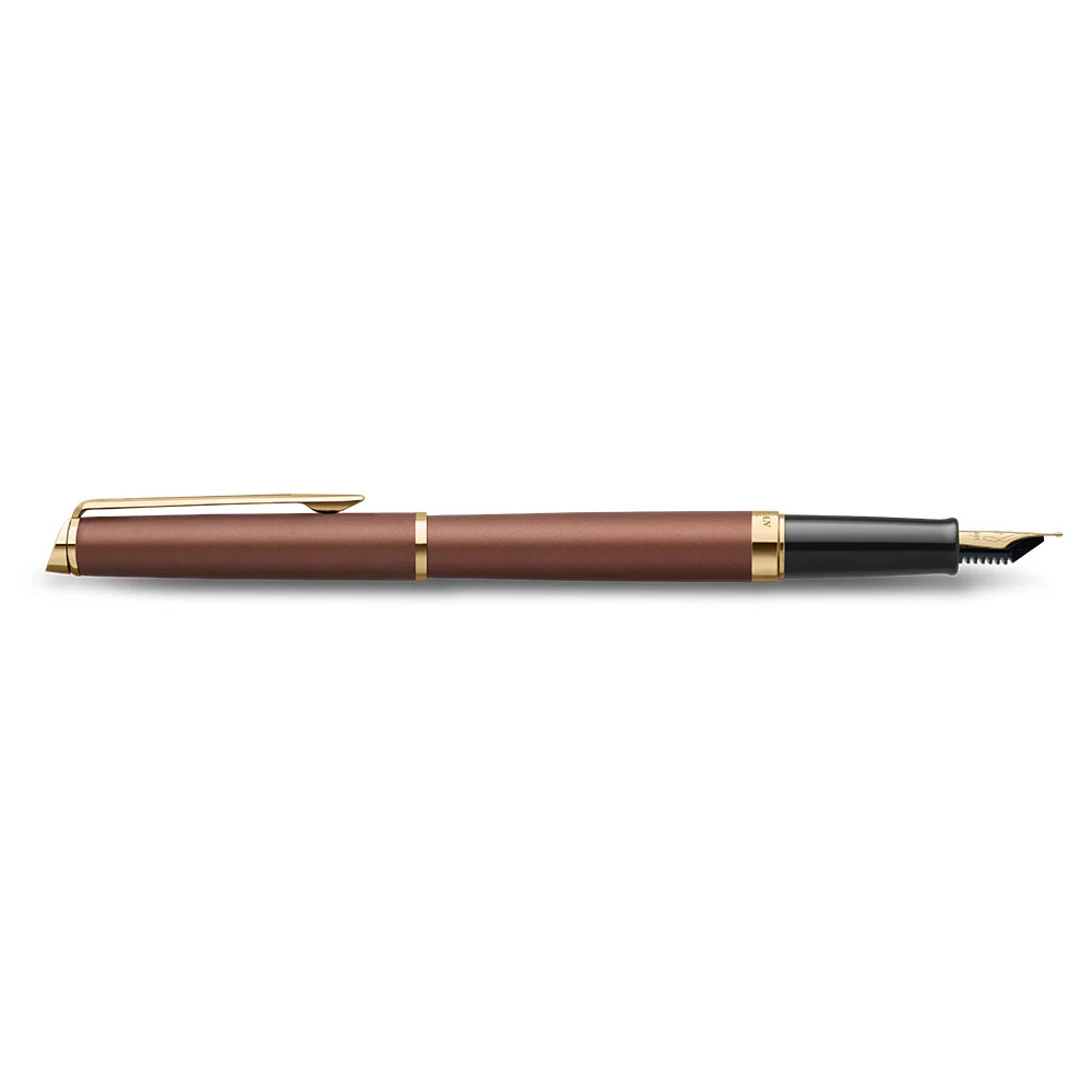 Waterman Hemisphere Fountain Pen Copper Red with Gold Trim - Image 4
