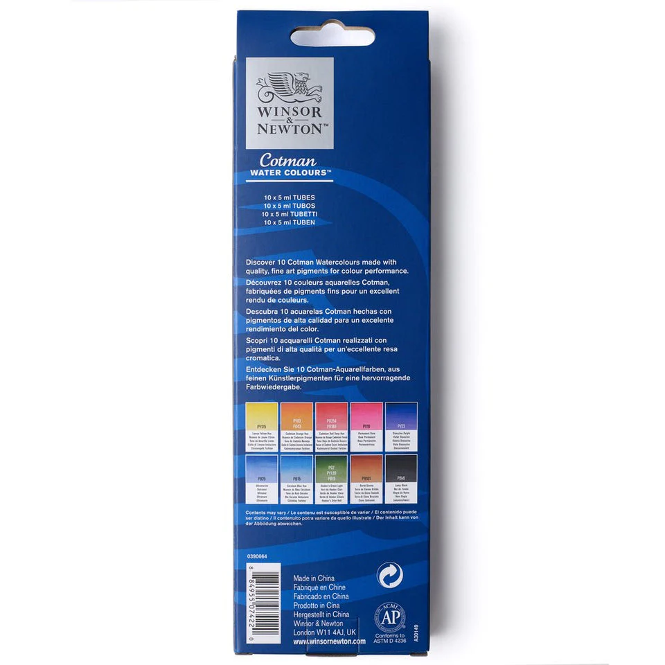 Winsor & Newton Cotman Watercolour 5ml Tube Set - Image 5